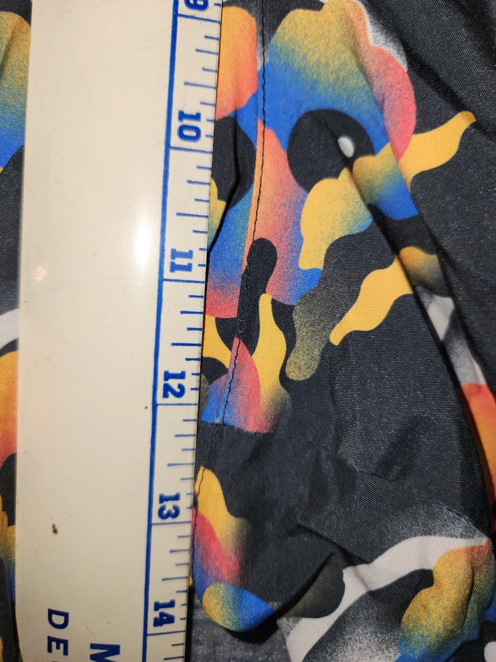 Men's Black Floral Print Swim Shorts #347